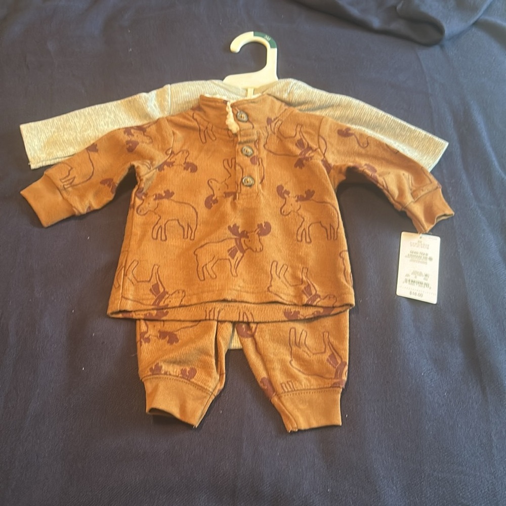 Onesie and 2 piece outfits